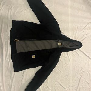 Black Carhartt Hooded Jacket